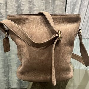 Coach Vintage Sonoma Nubuc Bucket Bag 4932